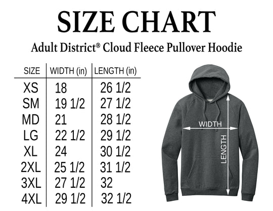 All Saints Cougars - Football - District Champs - 2026 - District® Cloud Fleece Pullover Hoodie