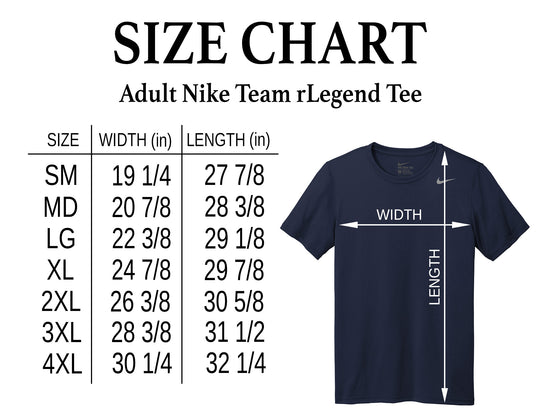 Adult - John Glenn Bobcats Varity Boys Tennis - 2026 - Nike Team rLegend Tee