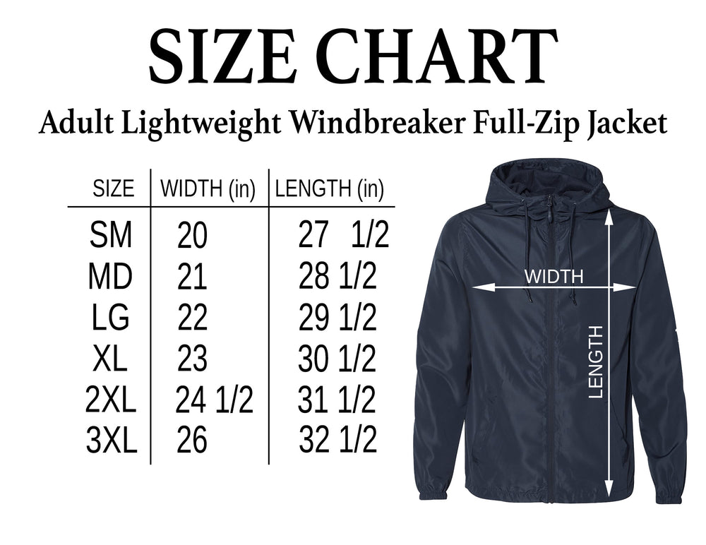 Adult - Central Wolves Varity Boys Tennis - 2025 - Independent Trading Co. Lightweight Windbreaker Full-Zip Jacket