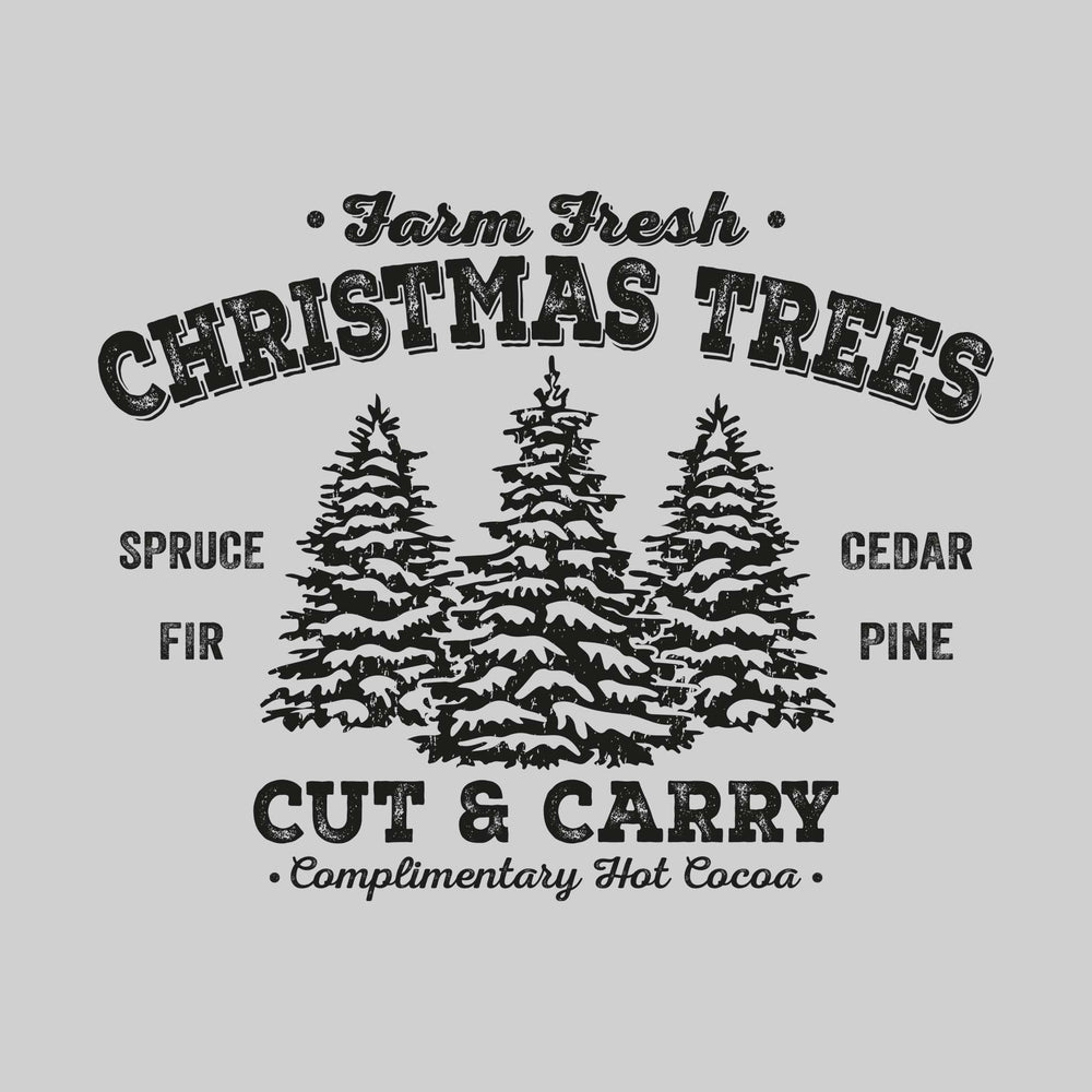 Farm Fresh Christmas Trees - Cut & Carry - Complimentary Hot Cocoa