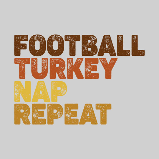 Football Turkey Nap Repeat