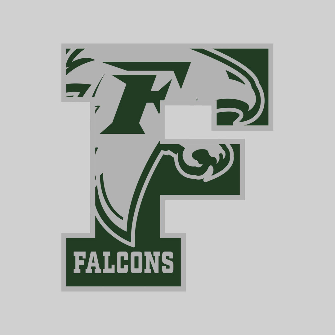 Freeland Falcons - Spirit Wear - F with Inset Mascot and Mascot Name