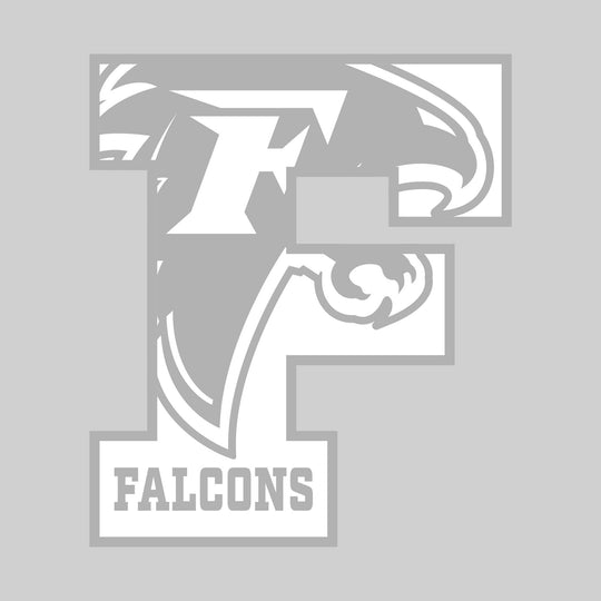 Freeland Falcons - Spirit Wear - F with Inset Mascot and Mascot Name