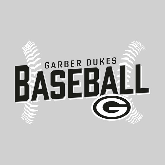 Garber Dukes - Baseball - Angled Baseball with Baseball Stitches