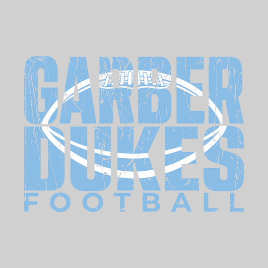 Garber Dukes - Football - Garber Dukes Football with Football Shape Inset