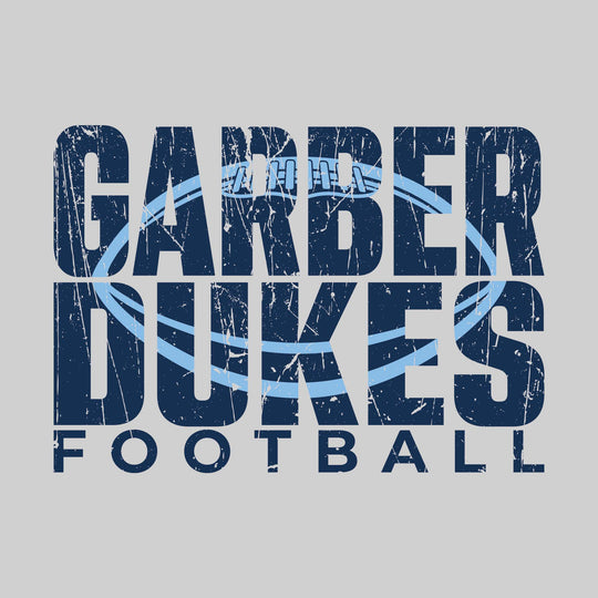 Garber Dukes - Football - Garber Dukes Football with Football Shape Inset
