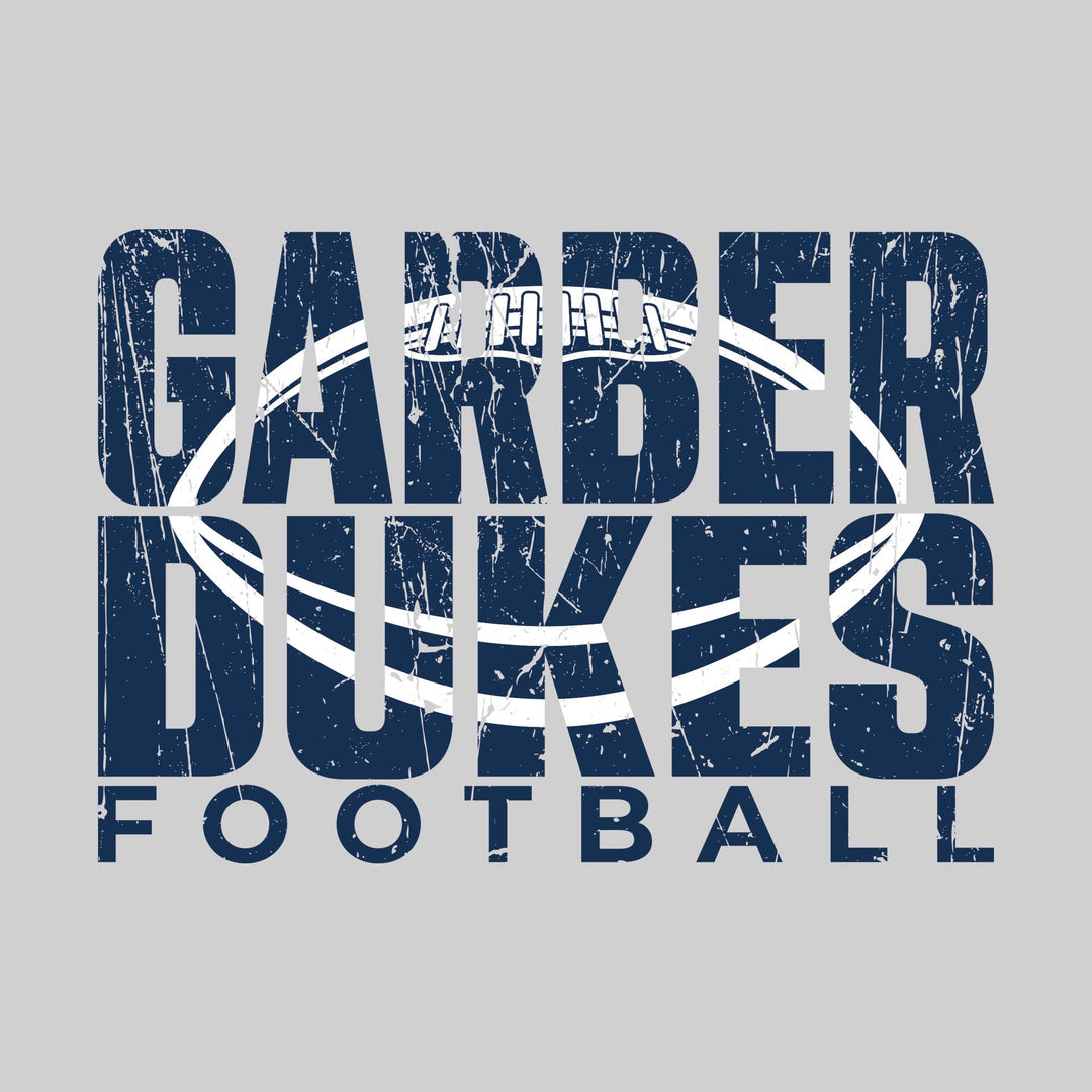 Garber Dukes - Football - Garber Dukes Football with Football Shape Inset