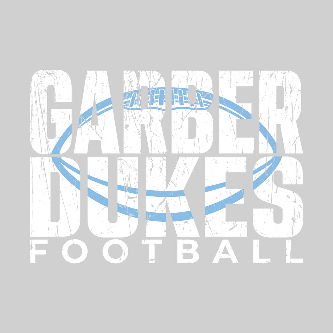 Garber Dukes - Football - Garber Dukes Football with Football Shape Inset