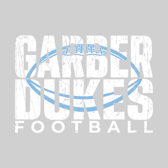 Garber Dukes - Football - Garber Dukes Football with Football Shape Inset