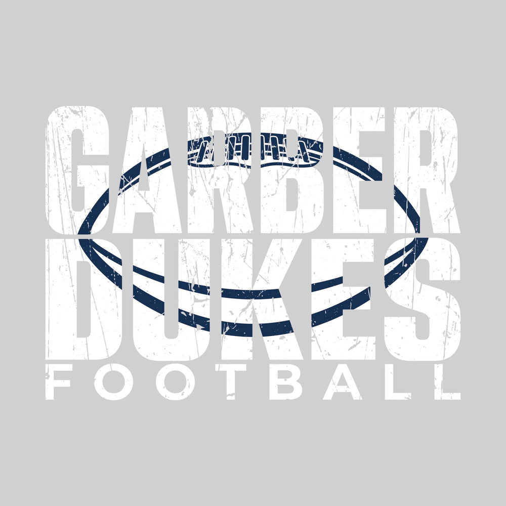 Garber Dukes - Football - Garber Dukes Football with Football Shape Inset