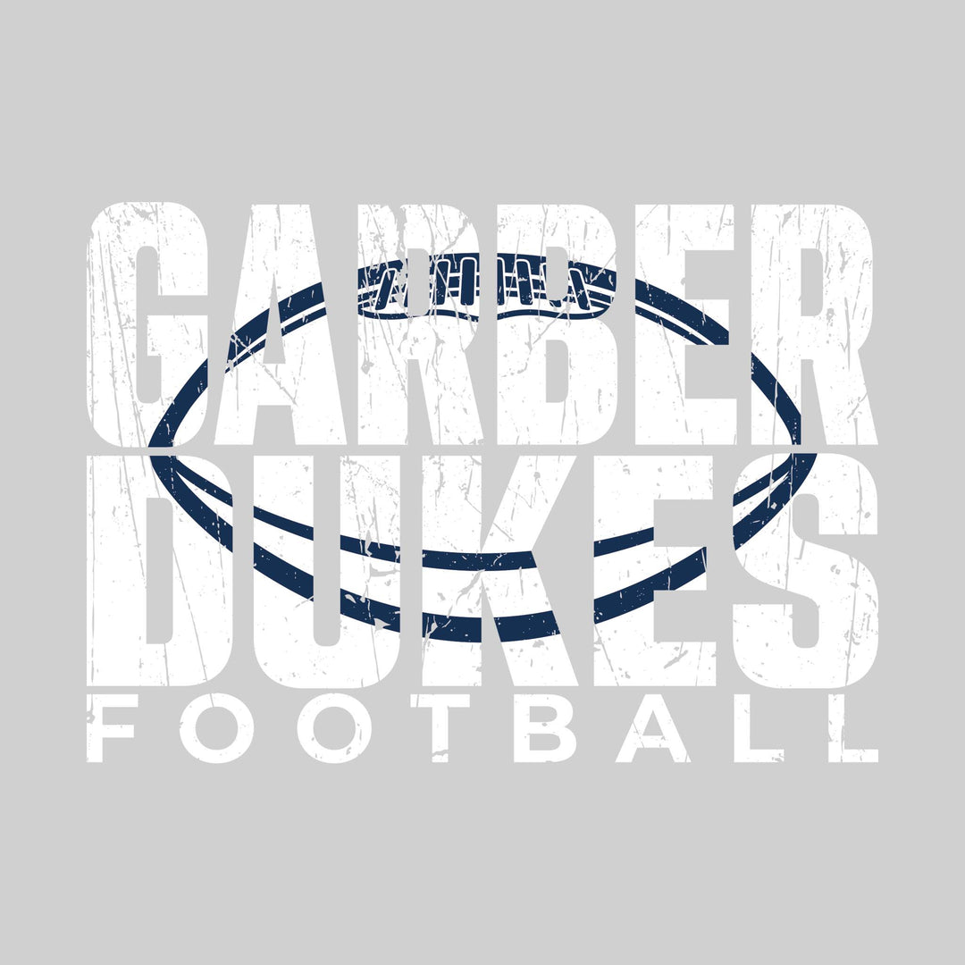 Garber Dukes - Football - Garber Dukes Football with Football Shape Inset