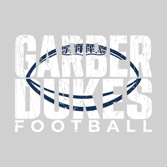 Garber Dukes - Football - Garber Dukes Football with Football Shape Inset