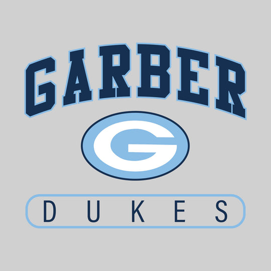 Garber Dukes - Spirit Wear - Arched Garber with Mascot