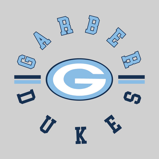 Garber Dukes - Spirit Wear - Circular Text with Mascot