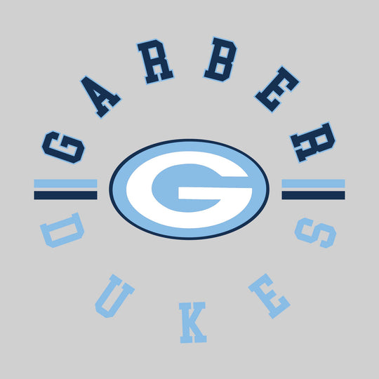 Garber Dukes - Spirit Wear - Circular Text with Mascot