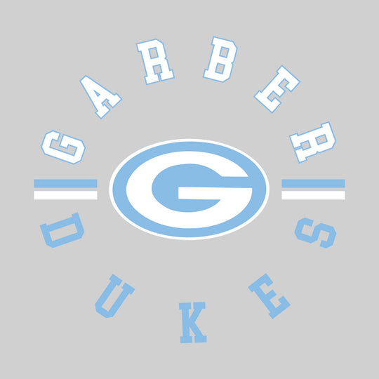 Garber Dukes - Spirit Wear - Circular Text with Mascot
