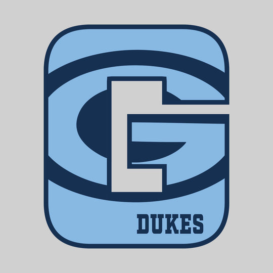 Garber Dukes - Spirit Wear - G with Inset Mascot and Mascot Name