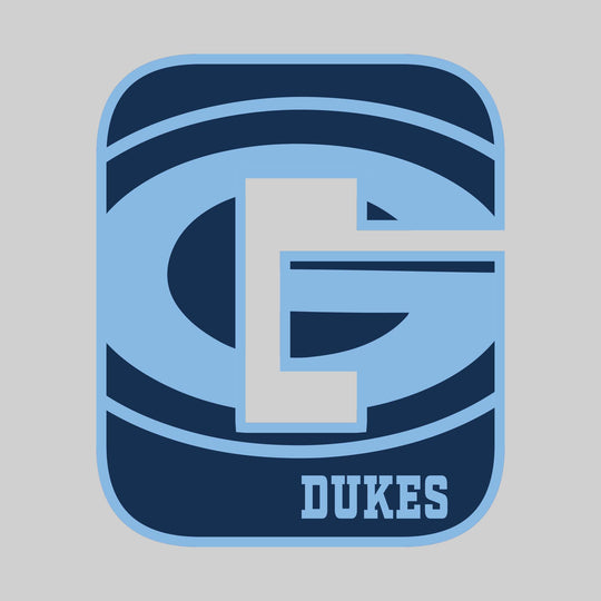 Garber Dukes - Spirit Wear - G with Inset Mascot and Mascot Name