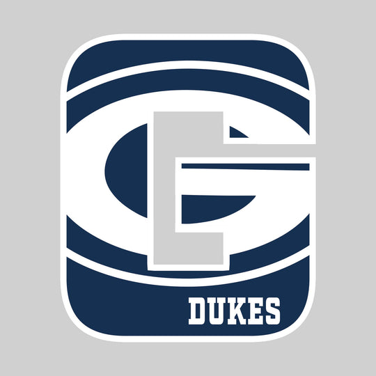 Garber Dukes - Spirit Wear - G with Inset Mascot and Mascot Name