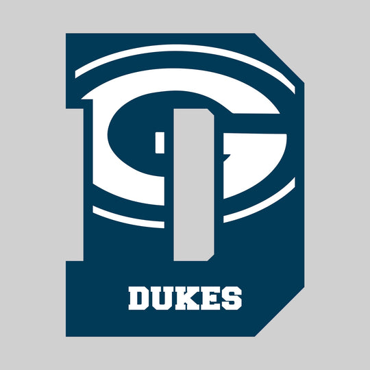 Garber Dukes - Spirit Wear - Oversized Letter with Mascot Inset