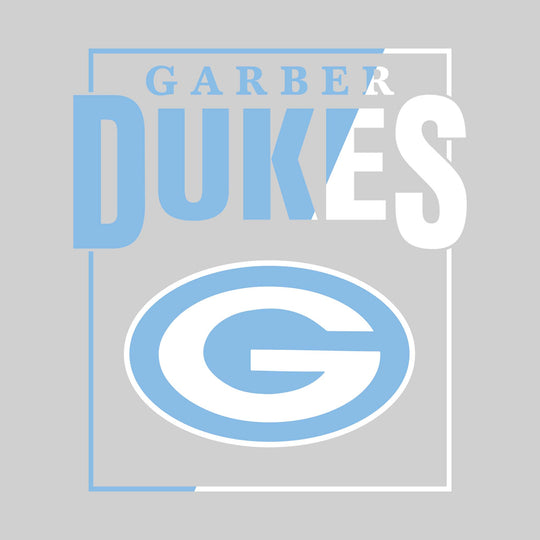 Garber Dukes - Spirit Wear - Split-Color Boxed with Logo
