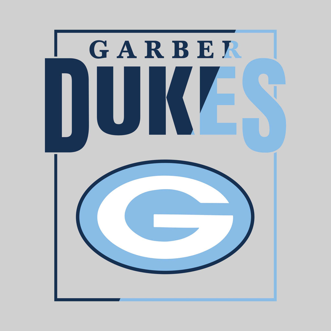 Garber Dukes - Spirit Wear - Split-Color Boxed with Logo