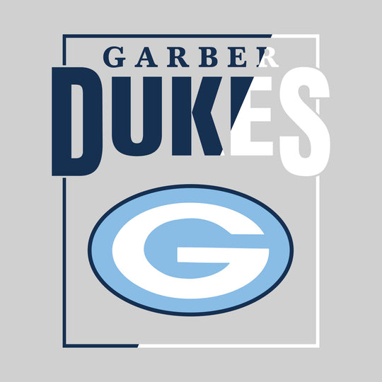 Garber Dukes - Spirit Wear - Split-Color Boxed with Logo