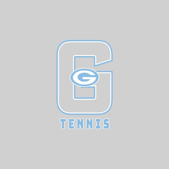 Garber Dukes - Tennis - Outlined Letters Over Tennis