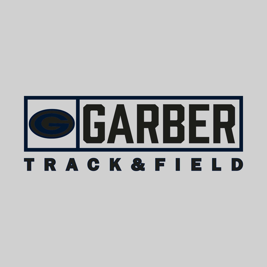 Garber Dukes - Track & Field - Framed Mascot & School Name