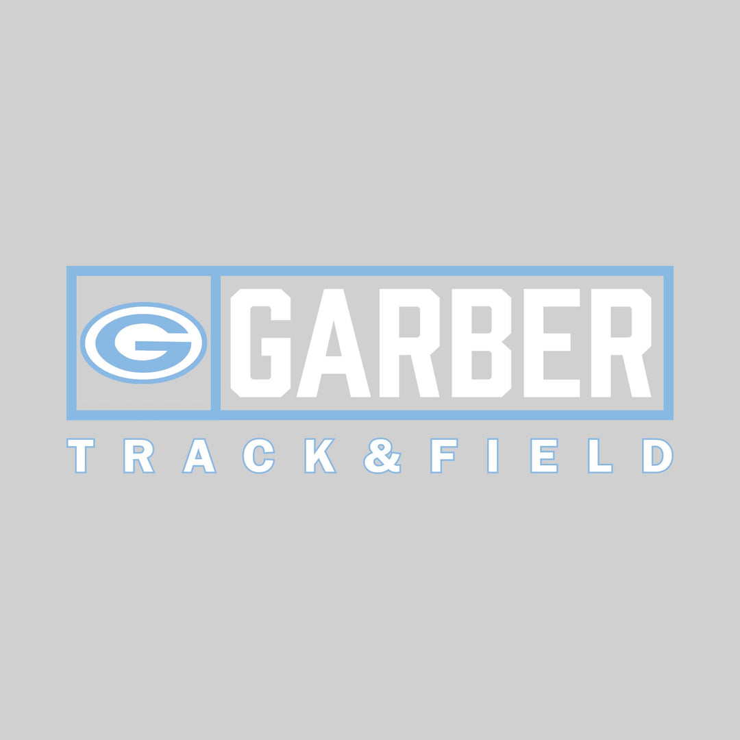 Garber Dukes - Track & Field - Framed Mascot & School Name