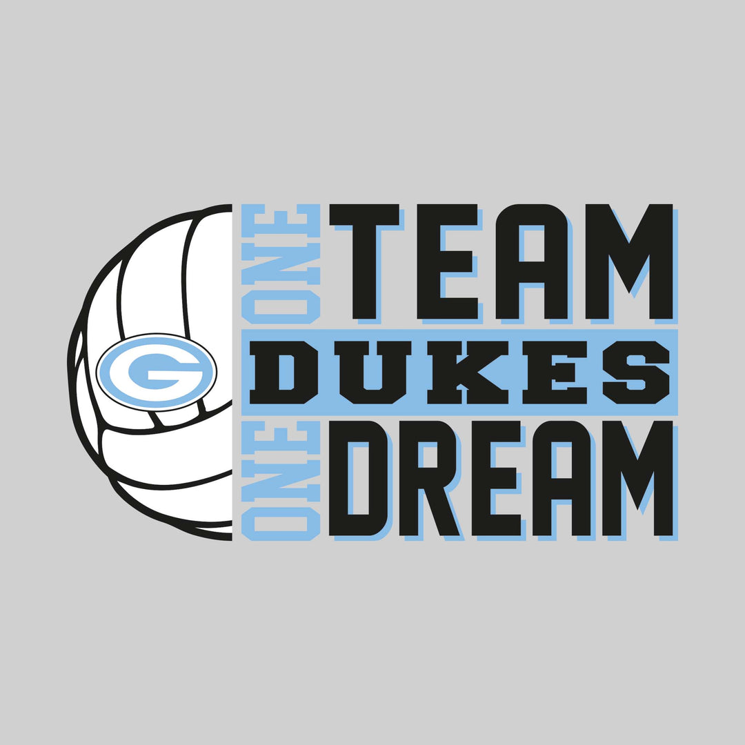 Garber Dukes - Volleyball - One Team One Dream