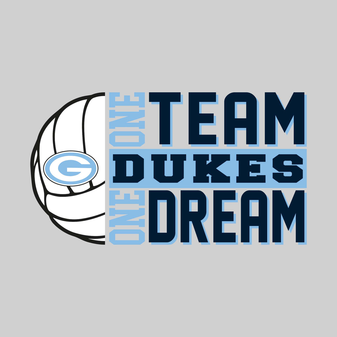Garber Dukes - Volleyball - One Team One Dream