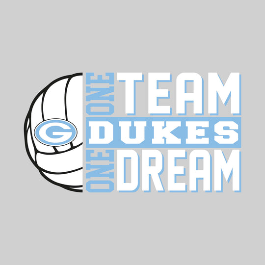 Garber Dukes - Volleyball - One Team One Dream
