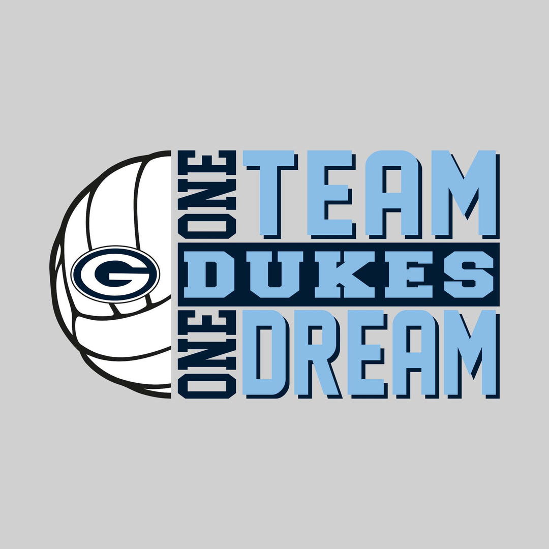 Garber Dukes - Volleyball - One Team One Dream