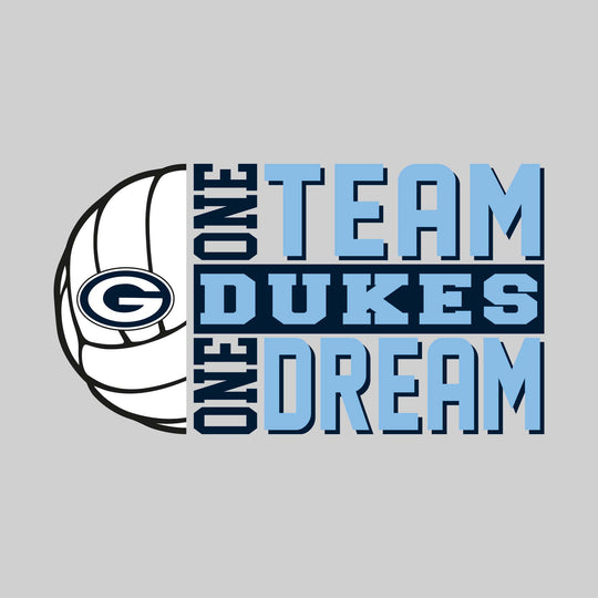 Garber Dukes - Volleyball - One Team One Dream