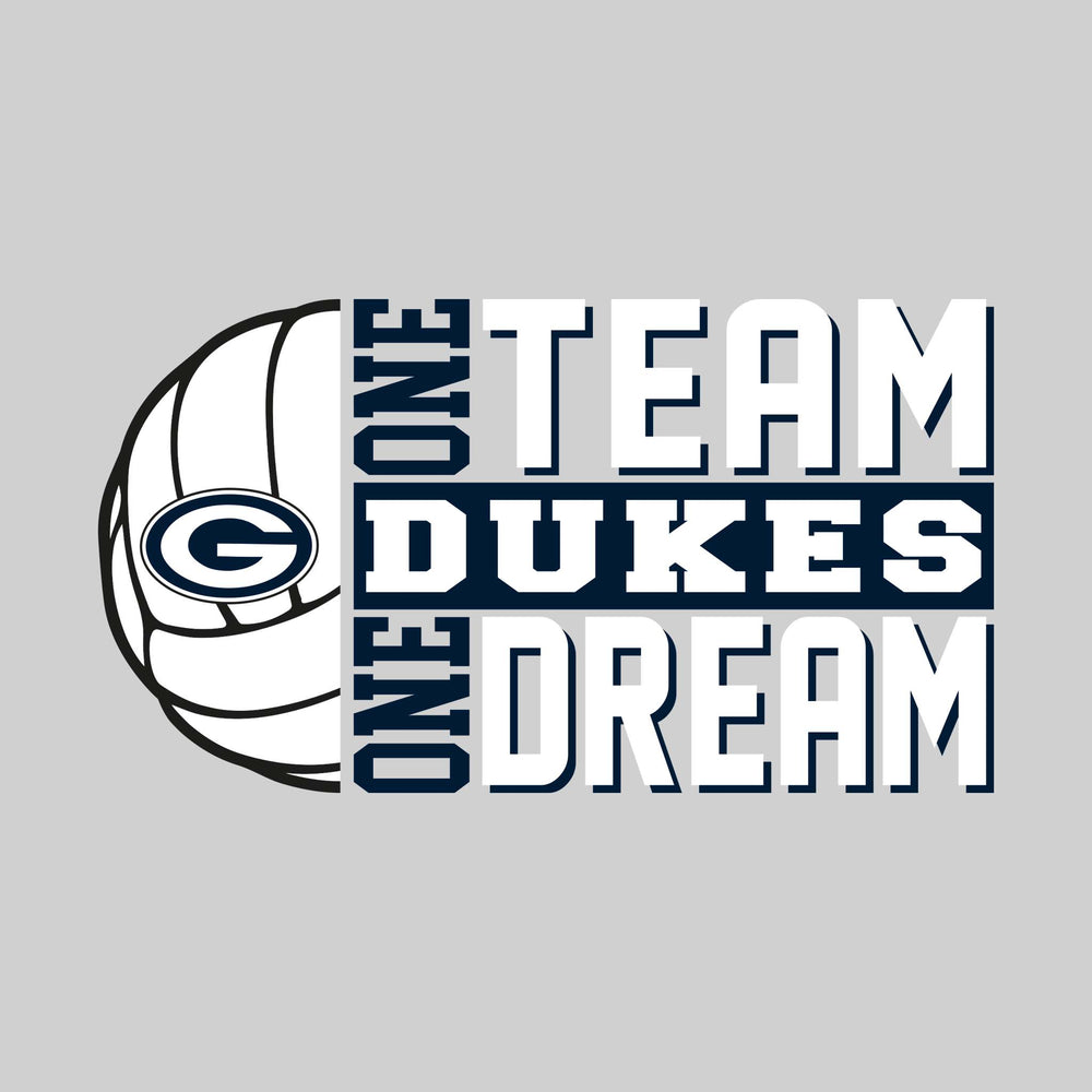 Garber Dukes - Volleyball - One Team One Dream