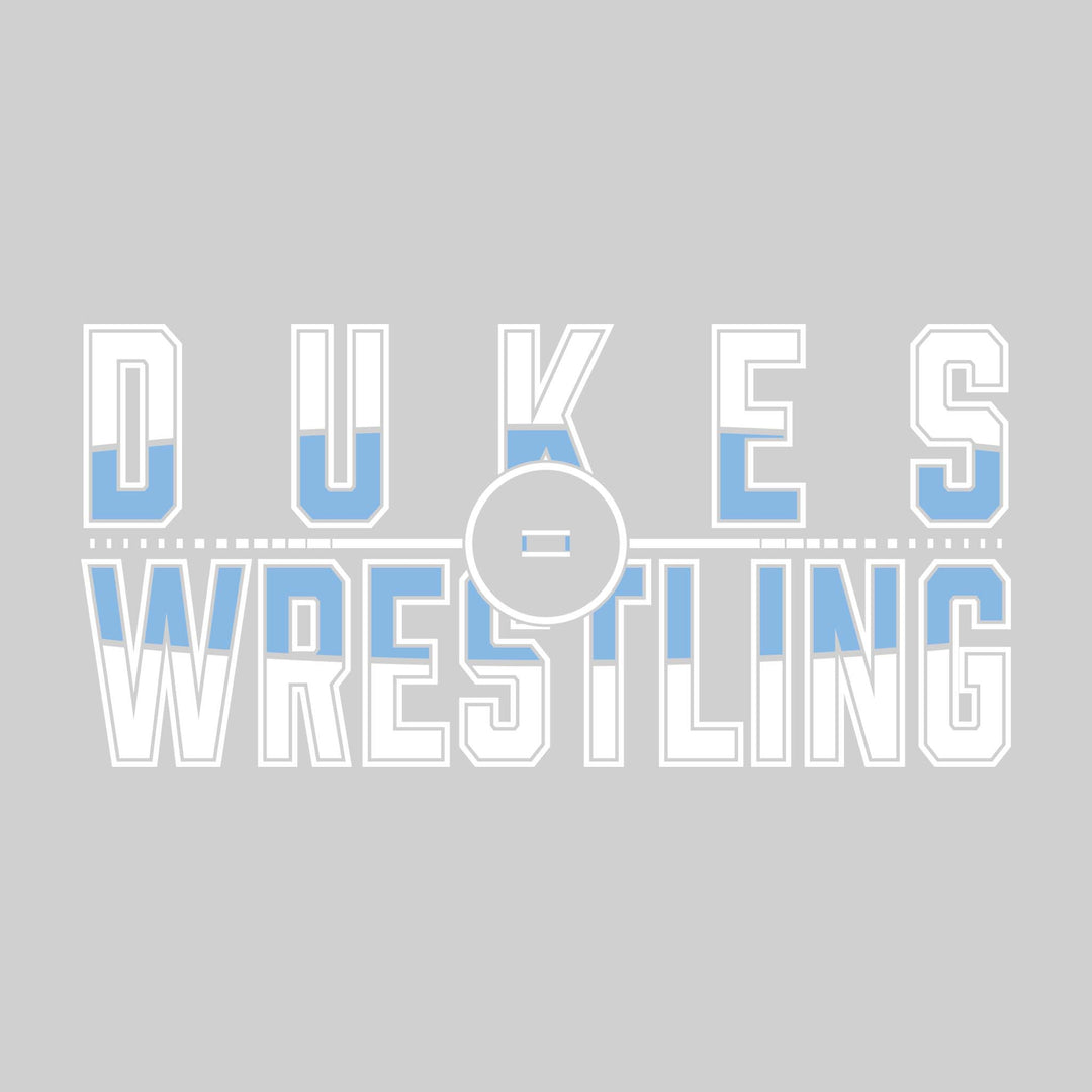 Garber Dukes - Wrestling - Split-Color Wresting with Ring