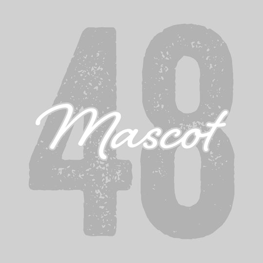 Spirit Wear - Oversized Number with Mascot and Optional Name