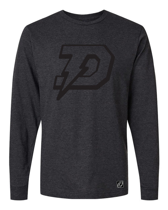 Blackout Mascot Apparel - School Spirit - Tultex Fine Jersey Long Sleeve Tee