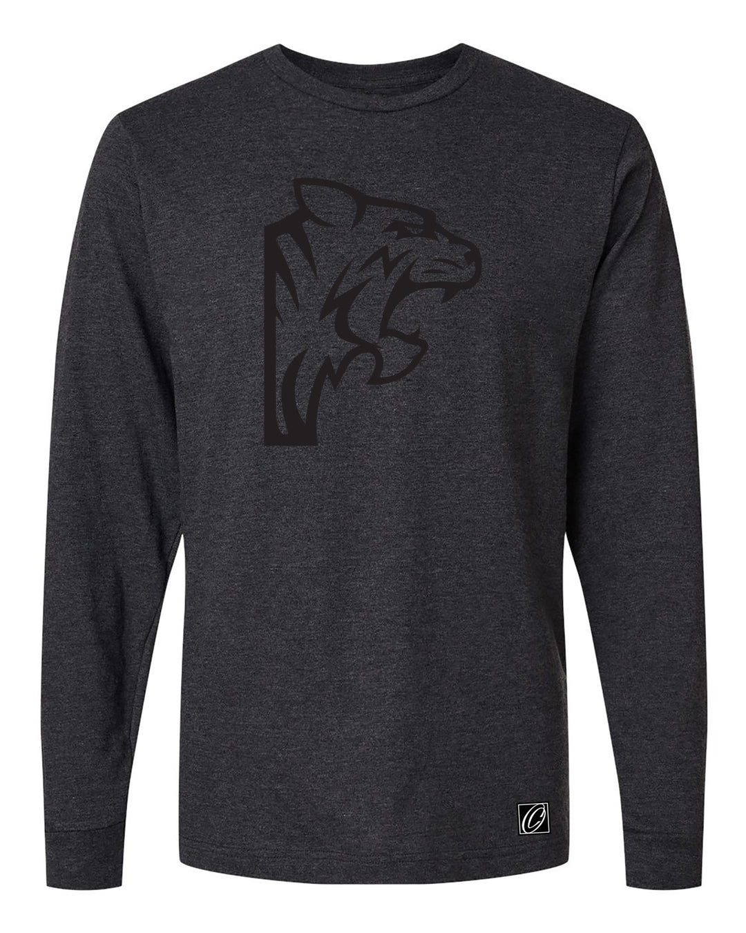 Blackout Mascot Apparel - School Spirit - Tultex Fine Jersey Long Sleeve Tee