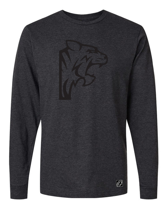 Blackout Mascot Apparel - School Spirit - Tultex Fine Jersey Long Sleeve Tee
