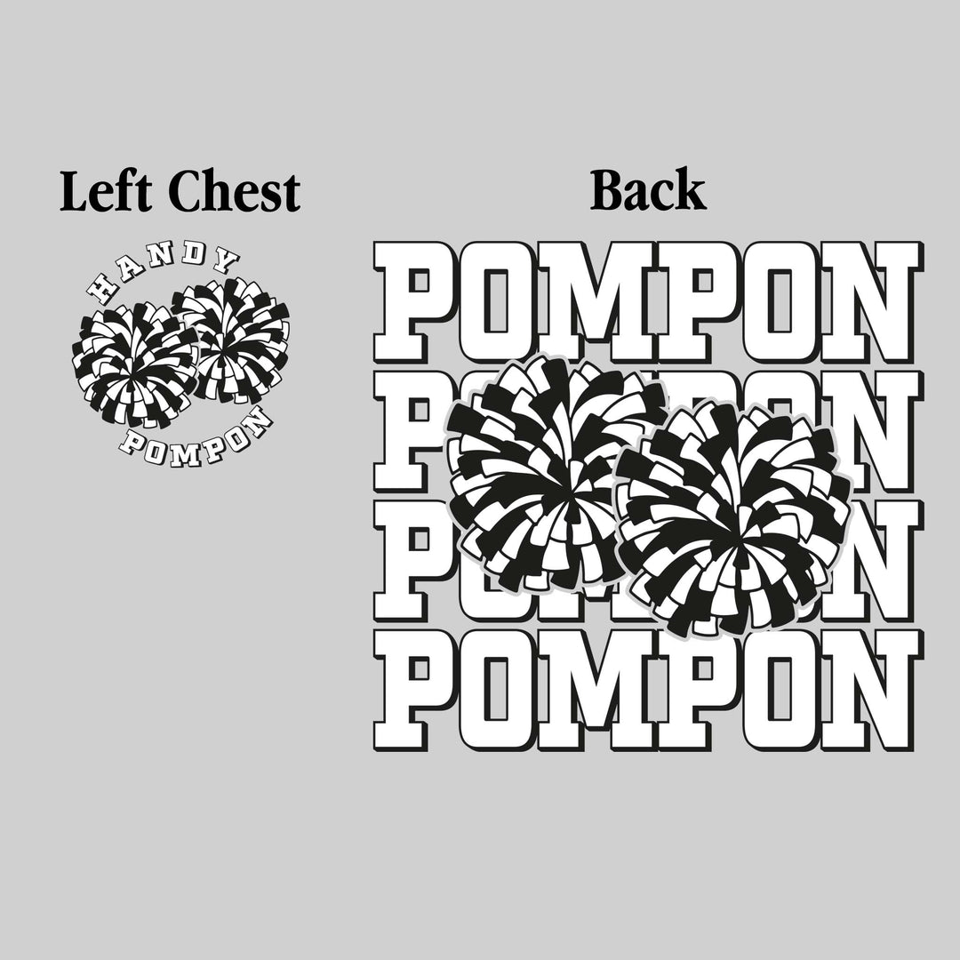 Handy Wildcats - Pompon - Handy Pompon - Pompon Repeated with Pompons