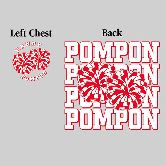 Handy Wildcats - Pompon - Handy Pompon - Pompon Repeated with Pompons