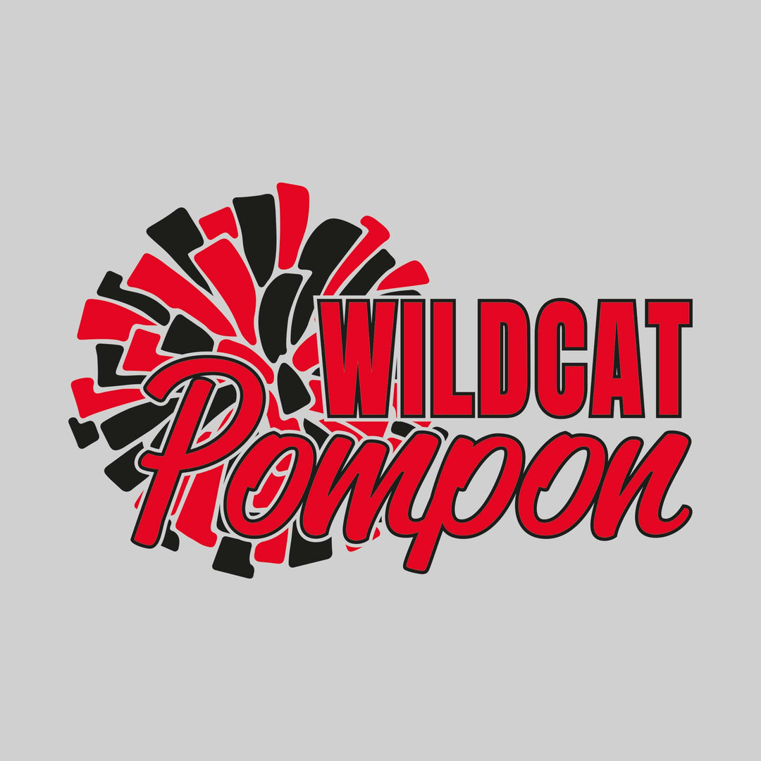 Handy Wildcats - Pompon - Wildcat Pompon with Big Pom