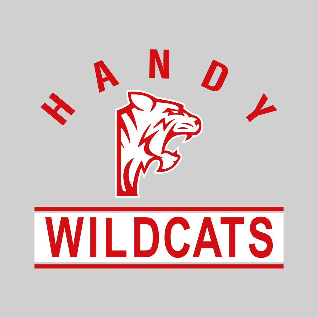 Handy Wildcats - Spirit Wear - Arched Handy Over Mascot