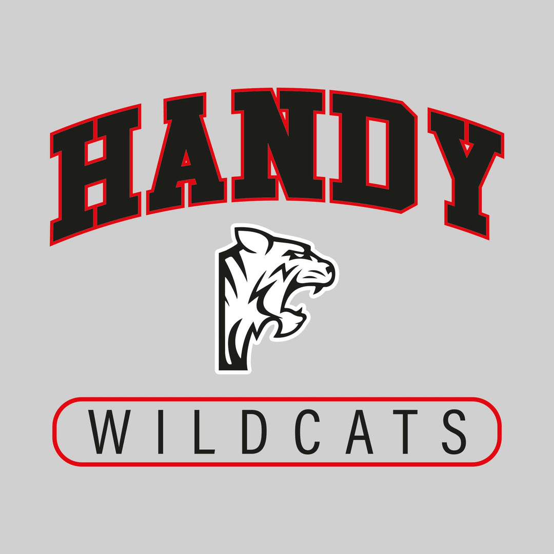 Handy Wildcats - Spirit Wear - Arched Handy with Mascot