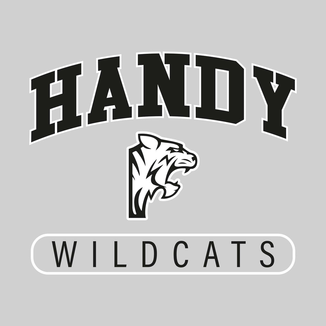 Handy Wildcats - Spirit Wear - Arched Handy with Mascot
