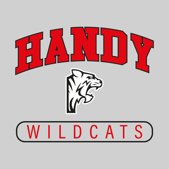 Handy Wildcats - Spirit Wear - Arched Handy with Mascot