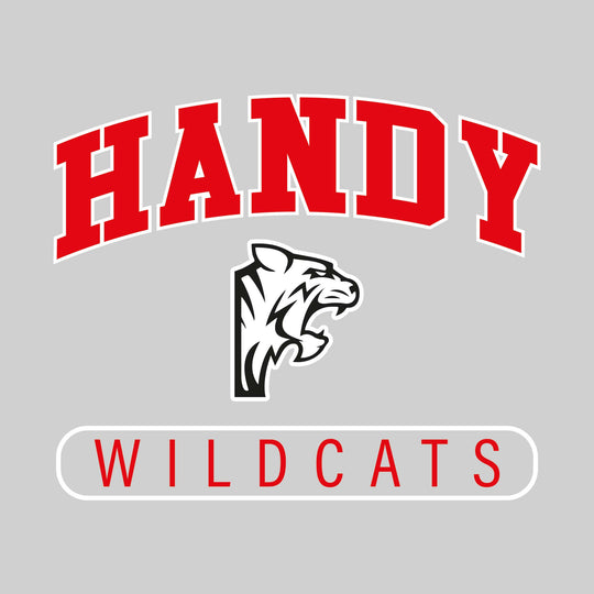 Handy Wildcats - Spirit Wear - Arched Handy with Mascot