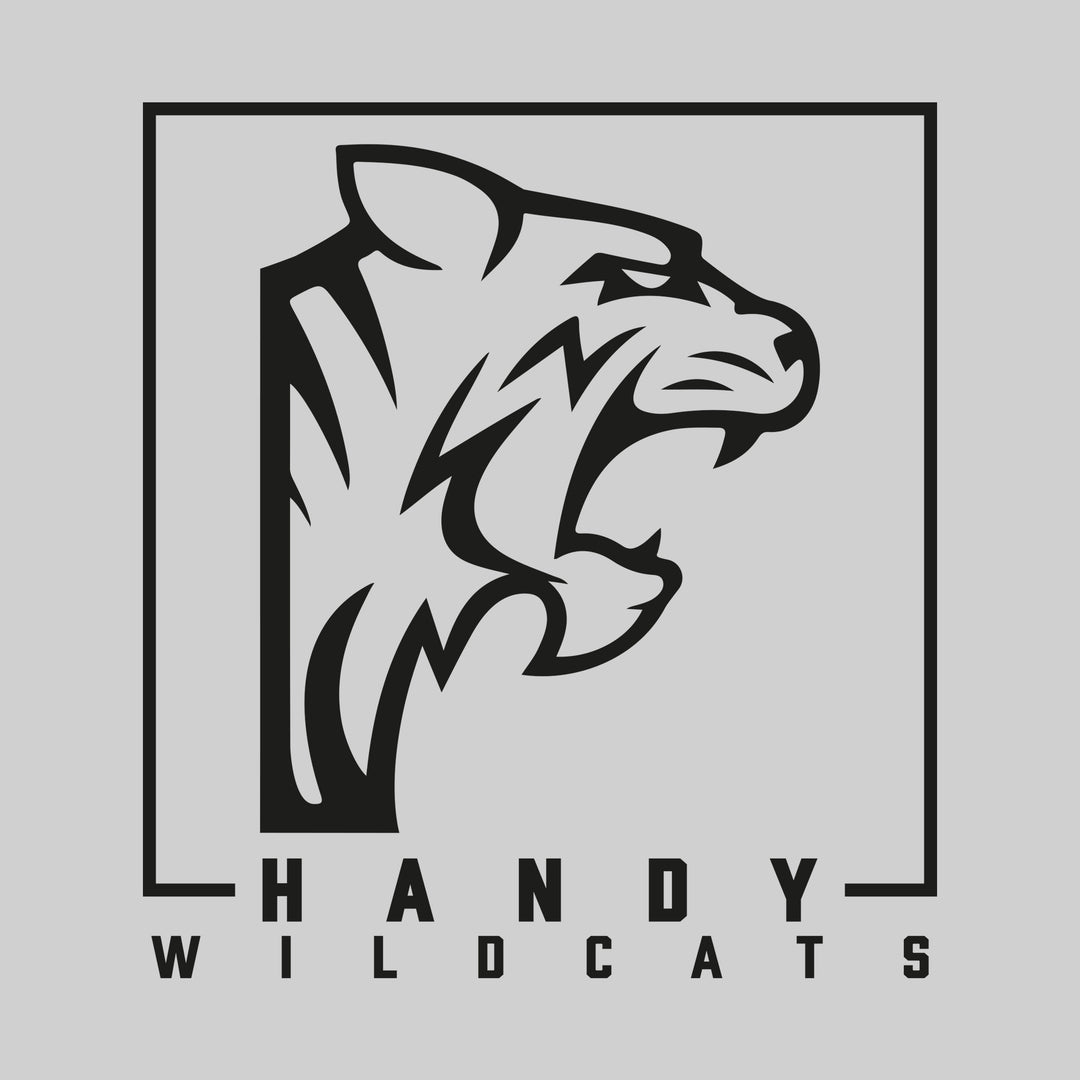 Handy Wildcats - Spirit Wear - Boxed Mascot with School Name